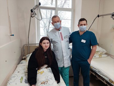 Перенесла 13 операцій після ДТП: у Львові проходить реабілітацію 14-річна школярка з Дрогобича Перенесла 13 операцій після ДТП: у Львові проходить реабілітацію 14-річна школярка з Дрогобича