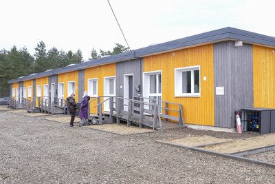 Модульний будинок у Чорногузах Чернівецької області Модульний будинок у Чорногузах Чернівецької області