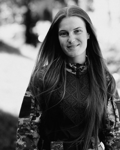 Оксана Рубаняк, Ксена, військова, поетеса Оксана Рубаняк, Ксена, військова, поетеса