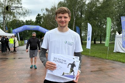 Забіг "Go to the Future" у підтримку ветеранів, які втратили кінцівку, відбулися у Києві Забіг "Go to the Future" у підтримку ветеранів, які втратили кінцівку, відбулися у Києві