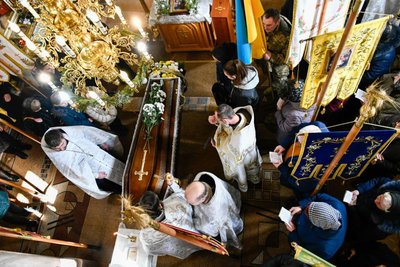 На Закарпатті попрощалися із захисником Михайлом Скубеничем На Закарпатті попрощалися із захисником Михайлом Скубеничем