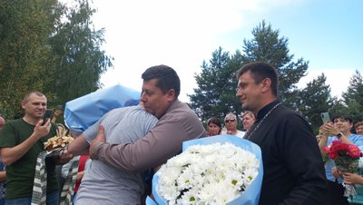 Зустріч з полону: додому повернувся Руслан Сало з Рівненщини Зустріч з полону: додому повернувся Руслан Сало з Рівненщини