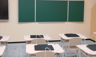 Підземна школа на Харківщині Підземна школа на Харківщині