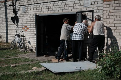 Ракетний удар по Чугуєву в ніч на 9 червня: Пошкоджений гараж