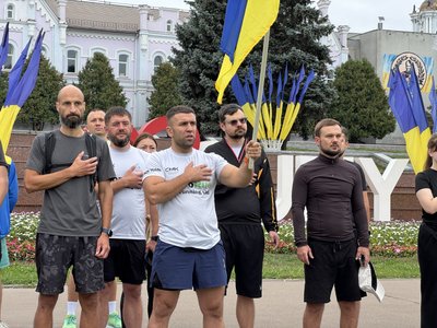 У Сумах відбувся забіг до Дня міста У Сумах відбувся забіг до Дня міста