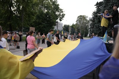 Тиждень протестів у Дніпрі: містяни вимагають повернути Федорова на посаду міністра оборони