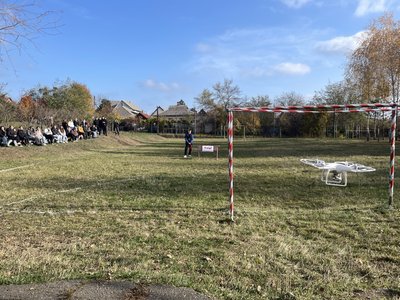 У Полтаві вперше провели навчальний дрон-рейсинг
