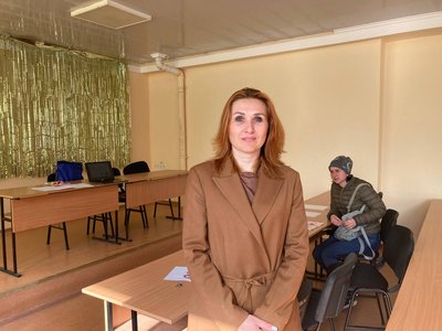 Директорка міського департаменту по роботі з ВПО Вікторія Івченко Директорка міського департаменту по роботі з ВПО Вікторія Івченко