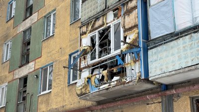 Пошкоджений обстрілами будинок Дружківка Донецька область 31 грудня 2025 рік Пошкоджений обстрілами будинок Дружківка Донецька область 31 грудня 2025 рік