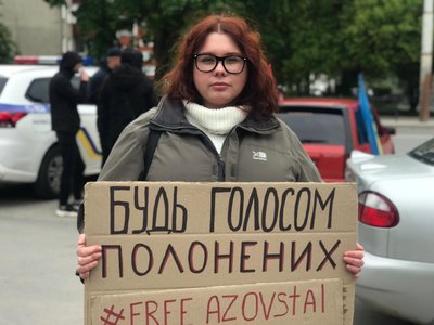 автопробіг Free Azov, автопробіг на підтримку полонених, тернопіль, анастасія крисак