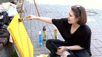 «Щоб мистецтво тривало тут»: у Вінниці десятеро художників взяли участь у пленері «Щоб мистецтво тривало тут»: у Вінниці десятеро художників взяли участь у пленері
