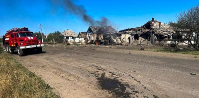 Вранці 11 вересня 2025 року на Грушівку Кіндрашівської громади російські війська скинули авіабомбу 2 Вранці 11 вересня 2025 року на Грушівку Кіндрашівської громади російські війська скинули авіабомбу 2