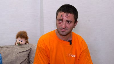Дмитро Кравченко — ветеран і батько Данила, який співав гімн під завалами після російської атаки Дмитро Кравченко — ветеран і батько Данила, який співав гімн під завалами після російської атаки