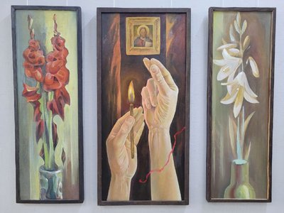 Виставку монументаліста-філософа до Дня художника презентували у Рівному Виставку монументаліста-філософа до Дня художника презентували у Рівному