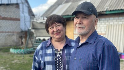 село Старий Караван подружжя Зінаїда та Сергій Лиманська громада Донецька область 26 березня 2025 рік село Старий Караван подружжя Зінаїда та Сергій Лиманська громада Донецька область 26 березня 2025 рік