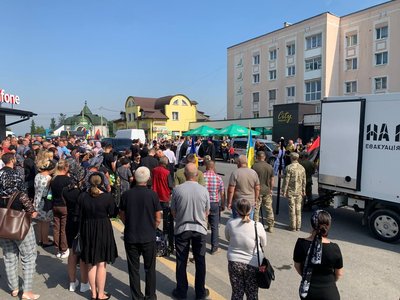 Похорон, ЗСУ, Тернопільщина, Олексій Пацула Похорон, ЗСУ, Тернопільщина, Олексій Пацула