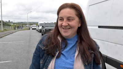 Устилуг - черги на кордоні Устилуг - черги на кордоні