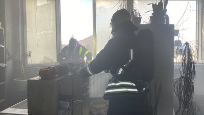 Вибух в офісі, Івано-Франківськ, ДСНС, пожежа Вибух в офісі, Івано-Франківськ, ДСНС, пожежа