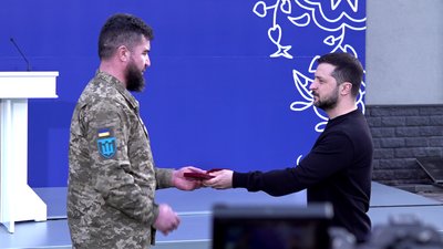 Зеленський, військовий, нагорода Зеленський, військовий, нагорода