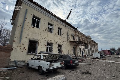 Обстріл Полтави 24 березня: фото з іншої локації Обстріл Полтави 24 березня: фото з іншої локації