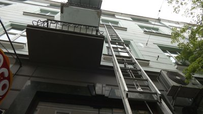 пожежна драбина, евакуація пожежна драбина, евакуація