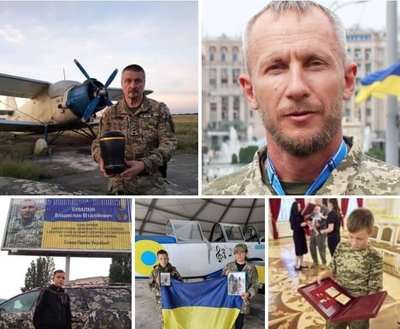 В небі над Одесою розвіяли прах загиблого Героя України В небі над Одесою розвіяли прах загиблого Героя України