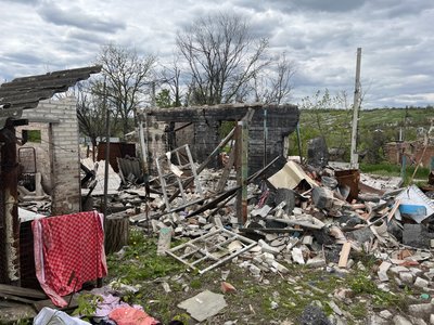 У Богородичному не залишилося жодного вцілілого будинку У Богородичному не залишилося жодного вцілілого будинку
