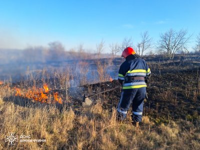 На Вінниччині за добу сталося три пожежі та 19 загорянь в екосистемах На Вінниччині за добу сталося три пожежі та 19 загорянь в екосистемах
