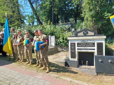 Похорон Євгена Штендери, 13 липня 2024 Похорон Євгена Штендери, 13 липня 2024