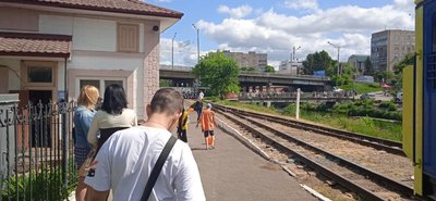 У Рівному стартував сезон на дитячій залізниці У Рівному стартував сезон на дитячій залізниці