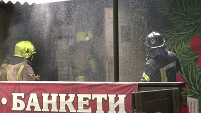 У Рівному сталася пожежа у кафе "У Стаса". Що кажуть очевидці