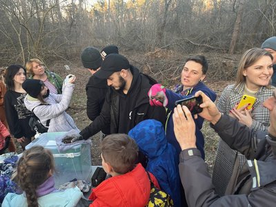 "Прекрасні тварини": 300 кажанів відпустили на волю в Черкасах "Прекрасні тварини": 300 кажанів відпустили на волю в Черкасах