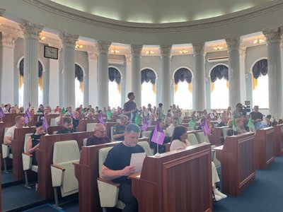 Призначення на посади та звіти керівників: як відбулася сесія Черкаської обласної ради Призначення на посади та звіти керівників: як відбулася сесія Черкаської обласної ради