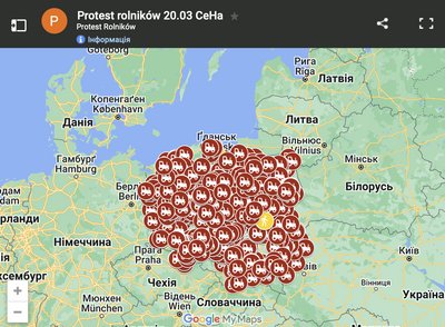 У Польщі фермери влаштовують великий страйк по всій країні У Польщі фермери влаштовують великий страйк по всій країні