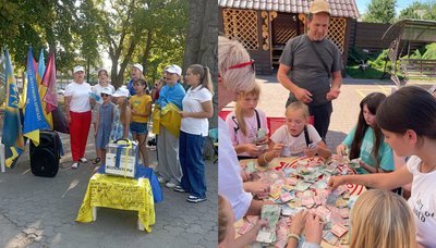 Дитячий колектив із Волині зібрав понад 100 тисяч гривень на авто, яке передали військовим на схід Дитячий колектив із Волині зібрав понад 100 тисяч гривень на авто, яке передали військовим на схід