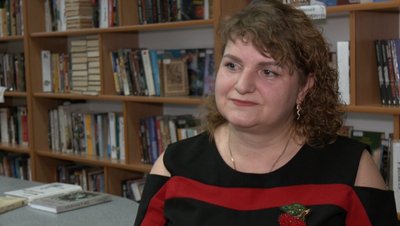 Дружини загиблих бійців малювали картини у Луцьку Дружини загиблих бійців малювали картини у Луцьку