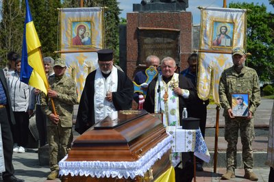 Лановецька громада, Андрій Дайнега, похорон, 14 травня 2026, Тернопіль Лановецька громада, Андрій Дайнега, похорон, 14 травня 2026, Тернопіль