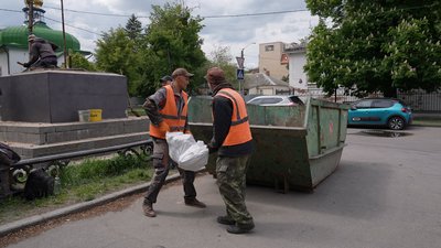 Демонтаж пам’ятника Петру І у Полтаві: чи завершили роботи