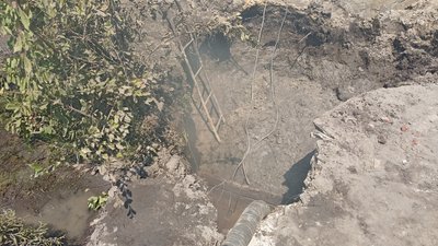 Порив водопостачання Порив водопостачання