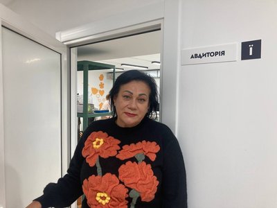Директорка Ізюмського ліцею Директорка Ізюмського ліцею