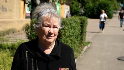 Місцева жителька Зінаїда Селидове Донецька область 14 серпня 2024 рік Місцева жителька Зінаїда Селидове Донецька область 14 серпня 2024 рік
