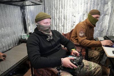 Підрозділ перехоплювачів 92 окремої штурмової бригади на півночі Харківщини Підрозділ перехоплювачів 92 окремої штурмової бригади на півночі Харківщини