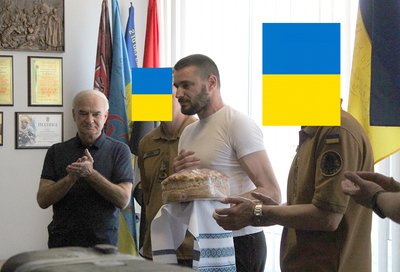 У Калинівці на Вінниччині звільнили звільненого з полону Віталія Ніколайчука