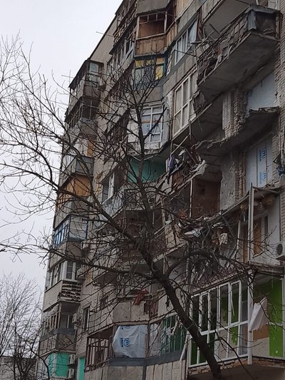 Херсонщина, обстріли, червона зона, Ганна Коршун-Самчук