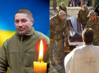Похорон солдата, Юрій Антонюк, Шумська громада, Велика Іловиця