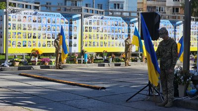 У Житомирі вшанували пам’ять загиблих під час Другої світової війни У Житомирі вшанували пам’ять загиблих під час Другої світової війни