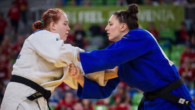 Анна Казакова з Чернігівщини здобула срібло у відкритому Кубку Європи з дзюдо у Словенії