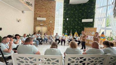 "Родина — перший рубіж адаптації у цивільному житті": на Вінничччині проводять ретрит для ветеранських пар "Родина — перший рубіж адаптації у цивільному житті": на Вінничччині проводять ретрит для ветеранських пар