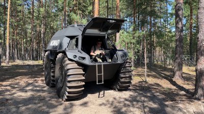 Болотохід для бійців, які обороняють північний кордон Рівненщини