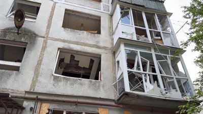 Пошкоджений обстрілами будинок Покровськ Донецька область 26 травня 2025 рік Пошкоджений обстрілами будинок Покровськ Донецька область 26 травня 2025 рік